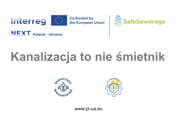 Kanalizacja to nie śmietnik - animacja edukacyjna