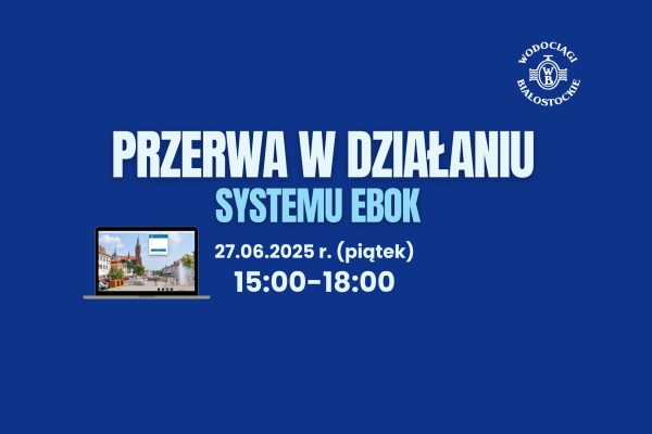 Przerwa w działaniu systemu eBOK